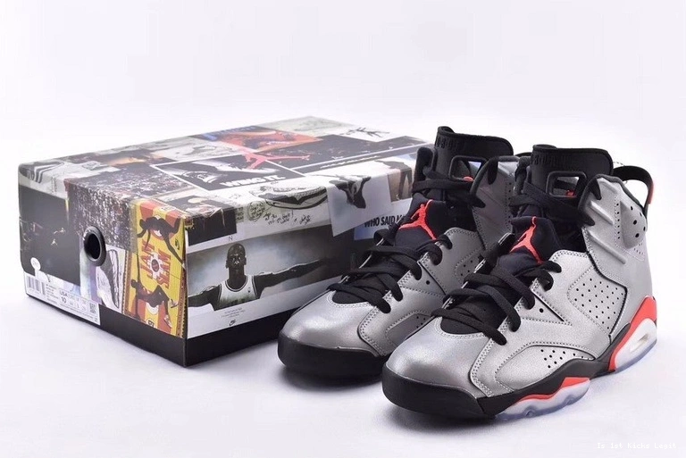 Jordan Retro 6 Reflections CI4072-001  of a Champion 1222